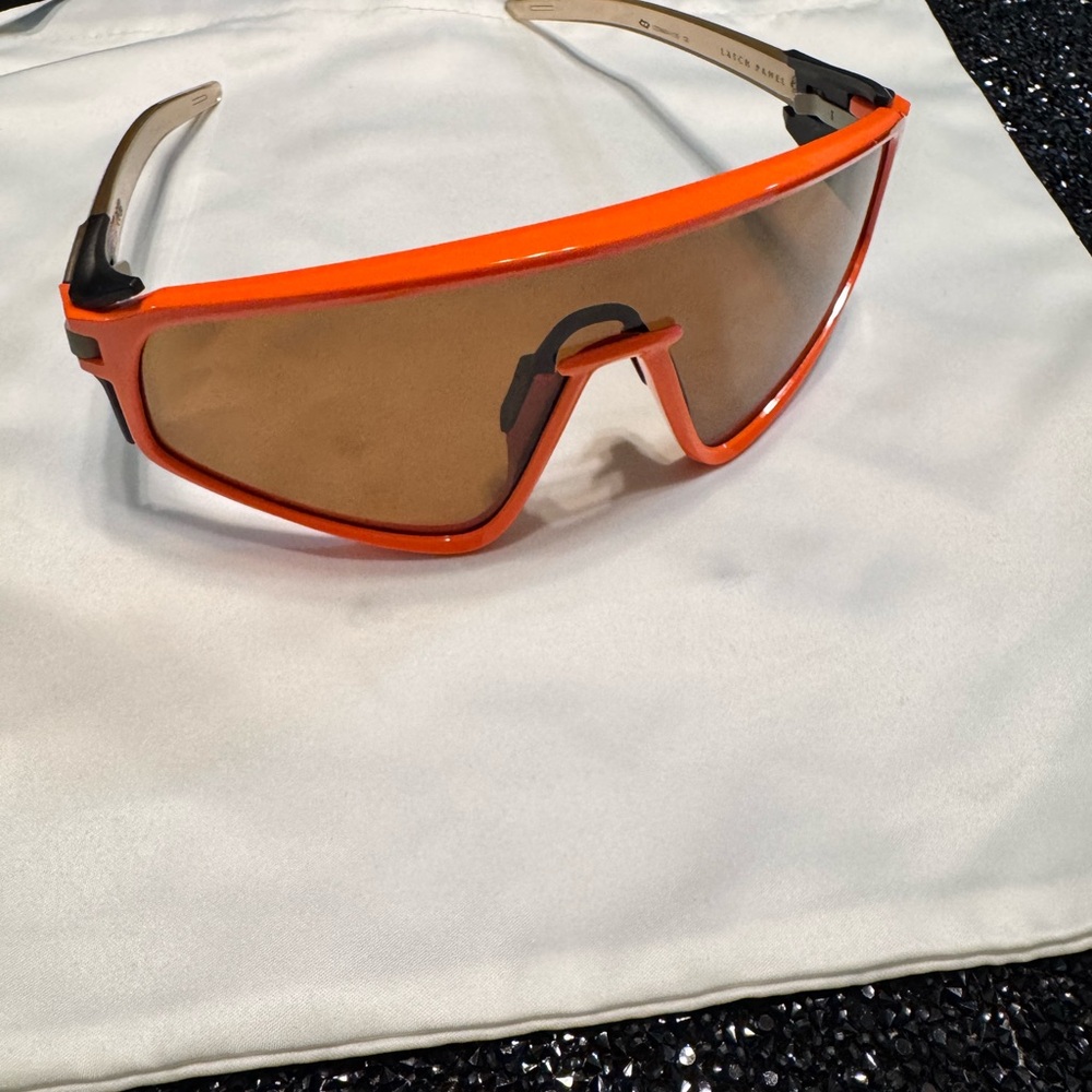Oakley Orange Sporty Sunglasses - Picture 11 of 13